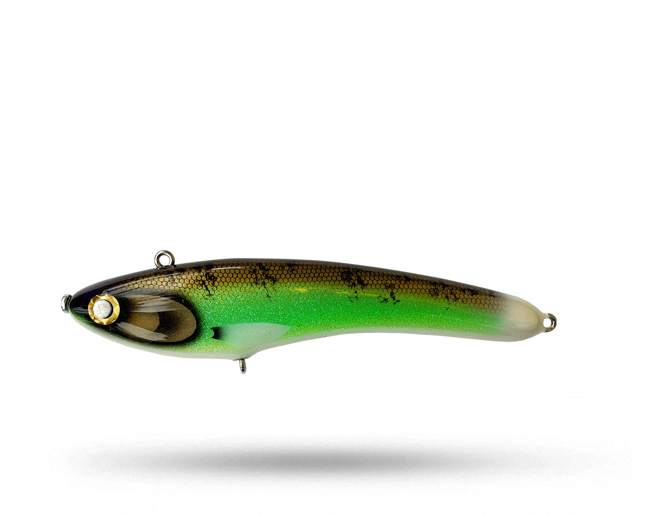 JW Lures Hard Target - Shimmering Lemone Walleye